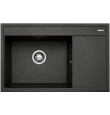 PYRAMIS CAMEA (79x50) 1B 1D L granite sink 070058501 carbon