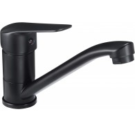 Basin mixer with swivel spout