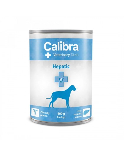 CALIBRA Veterinary Diets Hepatic - wet dog food - 400g