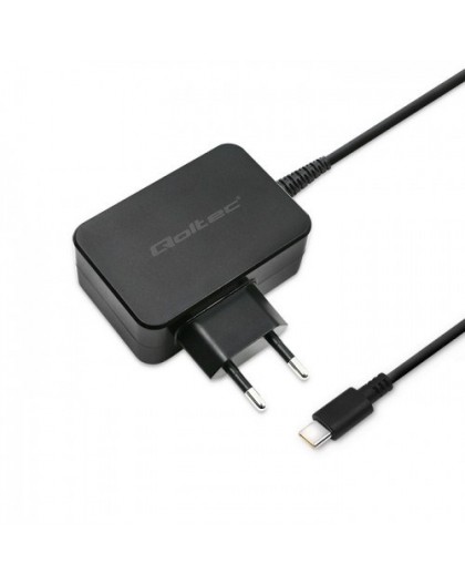 Qoltec 51024 mobile device charger Universal Black AC Fast charging Indoor