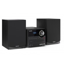 Sharp XL-B517D(BK) Hi-Fi Micro System, CD/FM/USB/Bluetooth v5.0, Aux-in, 45W, Black Sharp | Hi-Fi Micro System | XL-B517D(BK) | 