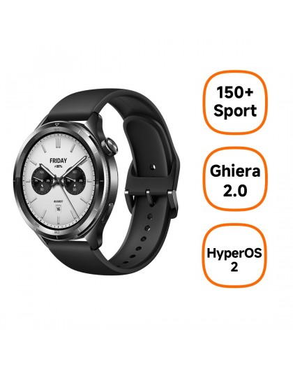 Xiaomi S4 3.63 cm (1.43") AMOLED Digital 466 x 466 pixels Touchscreen Black