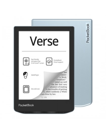 PocketBook Verse reader (629) light blue