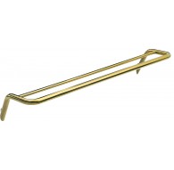 Double towel rack - wall