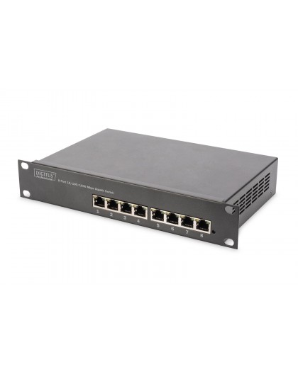 Digitus 8-Port Gigabit Switch, 10 inch, Unmanaged