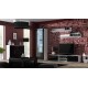 Cama living room sideboard UNI BLACK white/black gloss