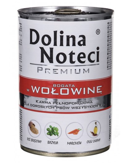 DOLINA NOTECI Premium Beef - Wet dog food - 400 g