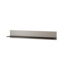 Cama 2-piece shelf SOHO 125x20x20 cashmere + black