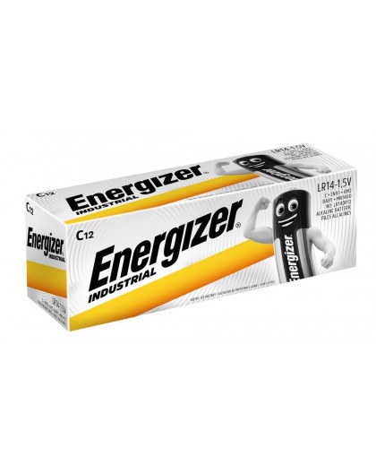ENERGIZER BATTERY INDUSTRIAL PRO LR14 C R14 1.5V 12PCS