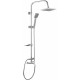 1-function shower head - with mixer tap