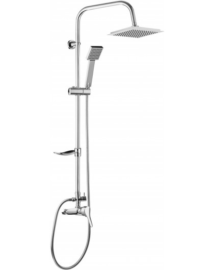 1-function shower head - with mixer tap
