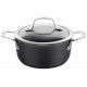BALLARINI Alba pot with lid titanium 2.7 L ALBG2LD.20D