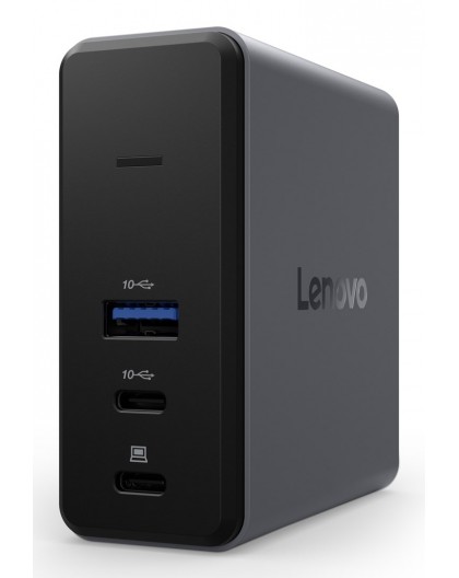 Lenovo X9 Charging GaN Dock Wired USB 3.2 Gen 2 (3.1 Gen 2) Type-C Grey