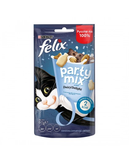 FELIX Party Mix Dairy Delight - Cat snack - 60g