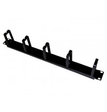 Alantec PK009 cable organizer Wall Cable holder Black 1 pc(s)