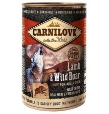 CARNILOVE Into the Wild Lamb&Wild Boar - Wet dog food - 400 g