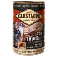 CARNILOVE Into the Wild Lamb&Wild Boar - Wet dog food - 400 g