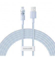 Baseus Gem USB to IP 2.4A fast charging cable 2 m Blue
