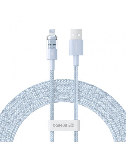 Baseus Gem USB to IP 2.4A fast charging cable 2 m Blue