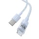 Baseus Gem USB to IP 2.4A fast charging cable 2 m Blue