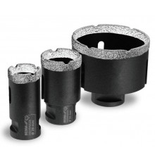 Set of diamond corers Vacuum Brazed 28,35,68mm 3 p