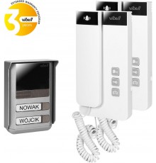 Two-family 2-wire door intercom Vibell OR-DOM-SL-924