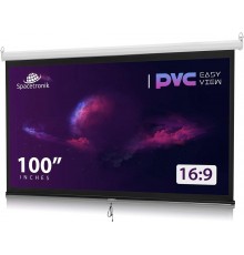 Manual Roll-Up Projection Screen 100" 16:9