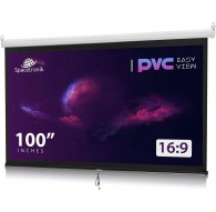Manual Roll-Up Projection Screen 100" 16:9