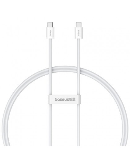 Baseus Superior USB C to USB C data cable 1 m 30 W White