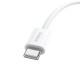 Baseus Superior USB C to USB C data cable 1 m 30 W White