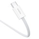 Baseus Superior USB C to USB C data cable 1 m 30 W White