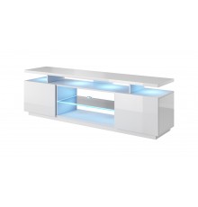 RTV cabinet EVA 180x40x56 white/white glossy