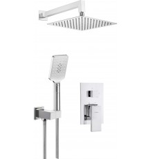 Concealed shower set
