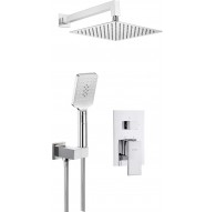 Concealed shower set
