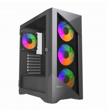 Gembird CCC-FC-900ARGB Gaming computer case Fornax 900, ATX, black