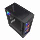 Gembird CCC-FC-900ARGB Gaming computer case Fornax 900, ATX, black