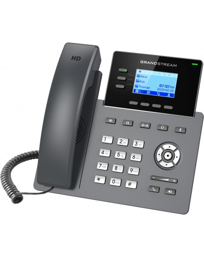 Grandstream Networks GRP2603P IP phone Black 3 lines LCD
