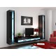 Cama TV stand VIGO NEW 30/180/40 black/black gloss