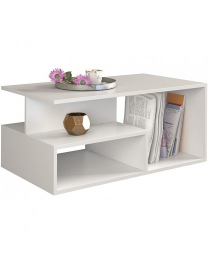 Topeshop PRIMA BIEL coffee/side/end table Coffee table Free-form shape 1 leg(s)