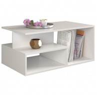 Topeshop PRIMA BIEL coffee/side/end table Coffee table Free-form shape 1 leg(s)