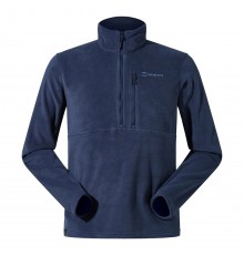 BERGHAUS Prism Half Zip Polartec® Fleece - men's fleece sweatshirt, size M (blue)