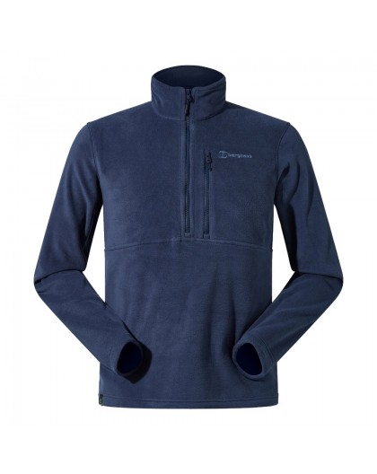 BERGHAUS Prism Half Zip Polartec® Fleece - men's fleece sweatshirt, size M (blue)