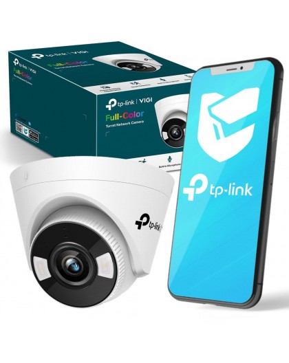 TP-LINK | VIGI 3MP Full-Color Turret Network Camera | VIGI C430 | Dome | 3 MP | 2.8 mm | Power over Ethernet (PoE) | H.265+/H.26