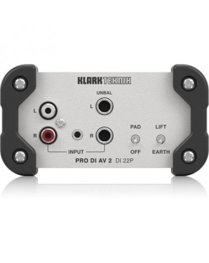 Klark Teknik DI 22P DI-box pasywny stereo