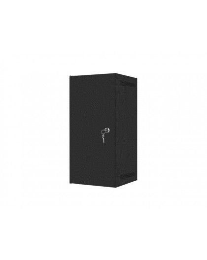 LANBERG 10" WALL-MOUNTED RACK CABINET 12U (280X310, BLACK)