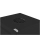 LANBERG 10" WALL-MOUNTED RACK CABINET 12U (280X310, BLACK)
