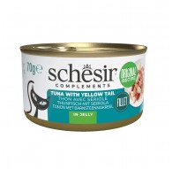 SCHESIR Complements Tuna with yellow tail in jelly - wet cat food - 70g