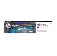 HP 981X High Yield Magenta Original PageWide Cartridge