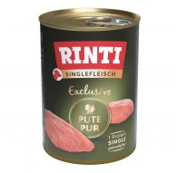 RINTI Singlefleisch Exclusive Turkey - wet dog food - 400g