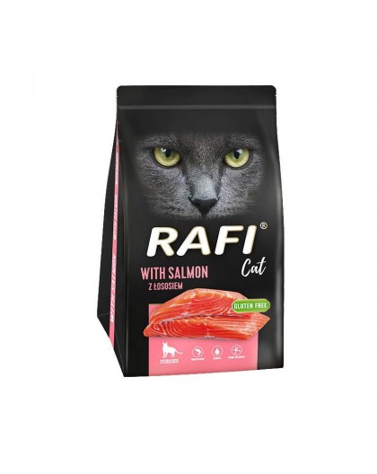 RAFI Cat Sterilised with salmon - dry cat food - 1,5kg